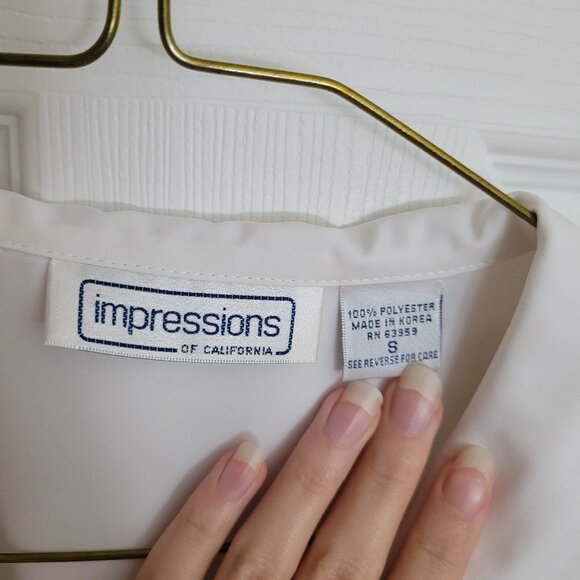 Vintage short sleeve blouse - Picture 6 of 8